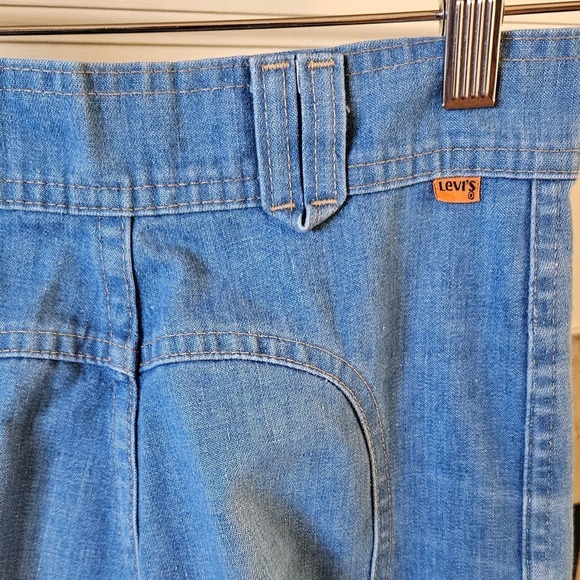 Levi's Blue Flare & Wide Leg Jeans - Picture 12 of 14